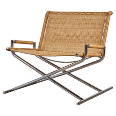 Ward Bennett Sled Lounge Chair for Brickel Associates