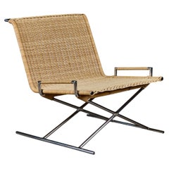 Ward Bennett Sled Lounge Chair for Brickel Associates