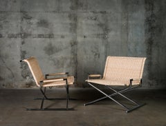 Ward Bennett 'Sled' Lounge Chairs