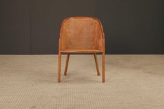 Ward Bennett Steam-Bent Oak and Cane Armchair for Brickel Associates, c. 1970s