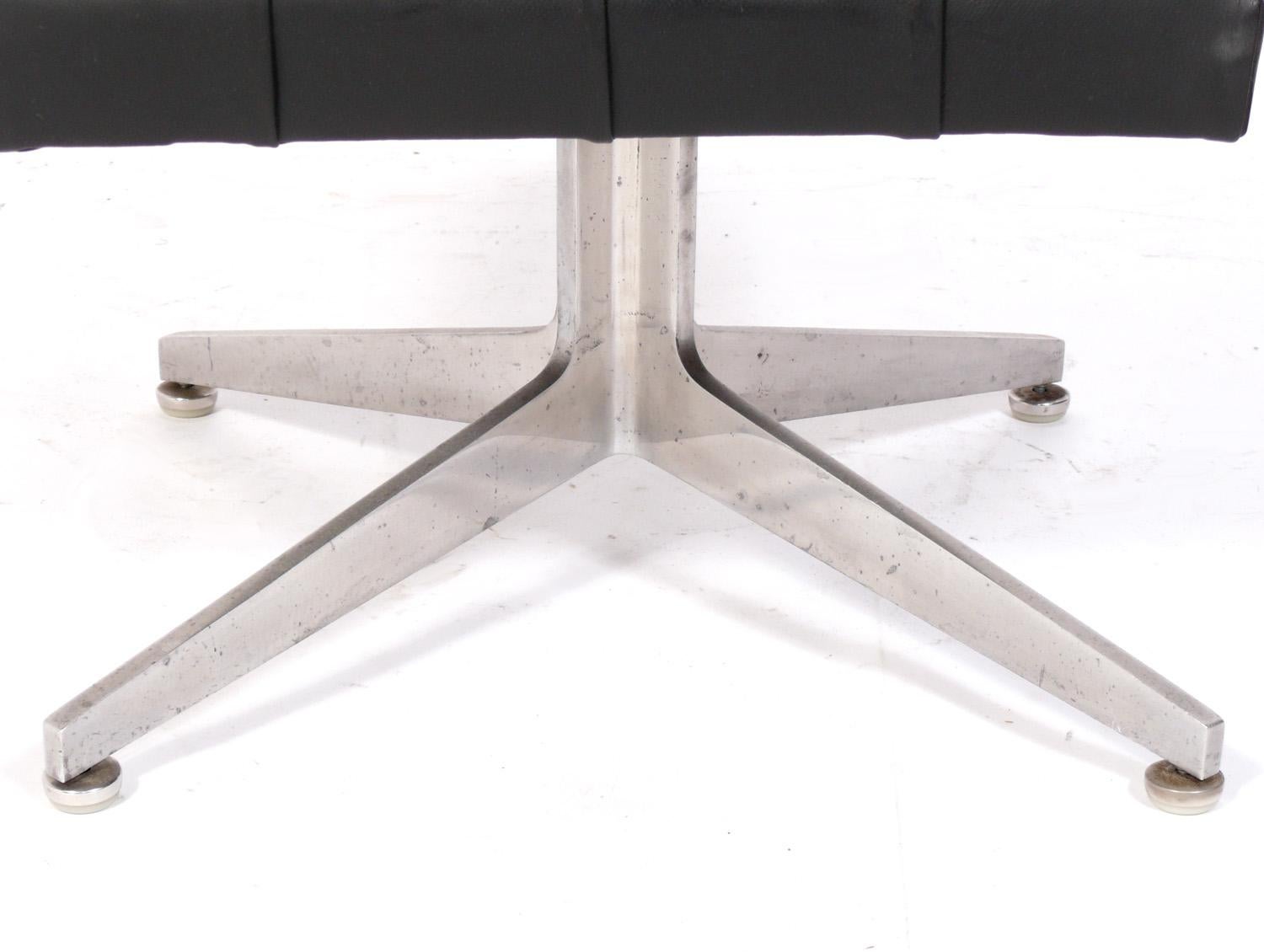 Mid-Century Modern Ward Bennett Tufted Ottoman or Stool