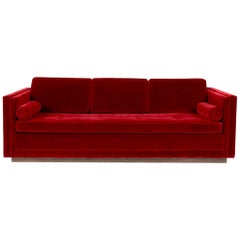 Ward Bennett Tuxedo Sofa