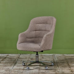 Ward Bennett Upholstered Desk Chair for Brickel Associates