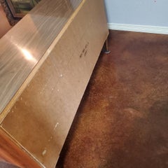 Ward Furniture Mid Century "Baby Steps" 9 Drawer Lowboy