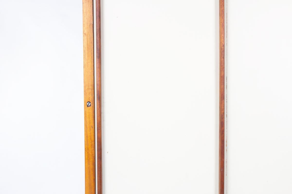Armario de André Sornay en caoba y paneles beige 1960 en venta 1