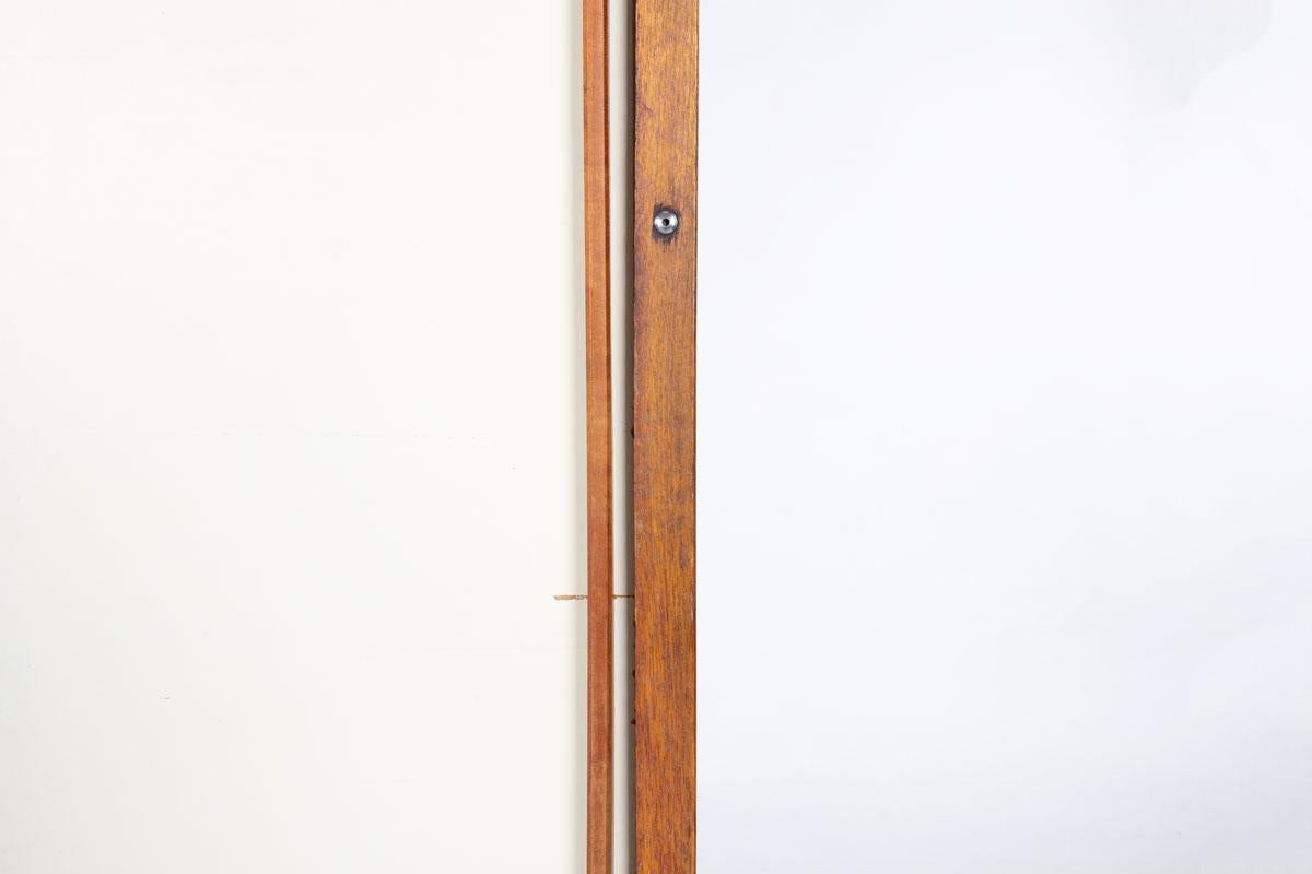 Armario de André Sornay en caoba y paneles beige 1960 en venta 3
