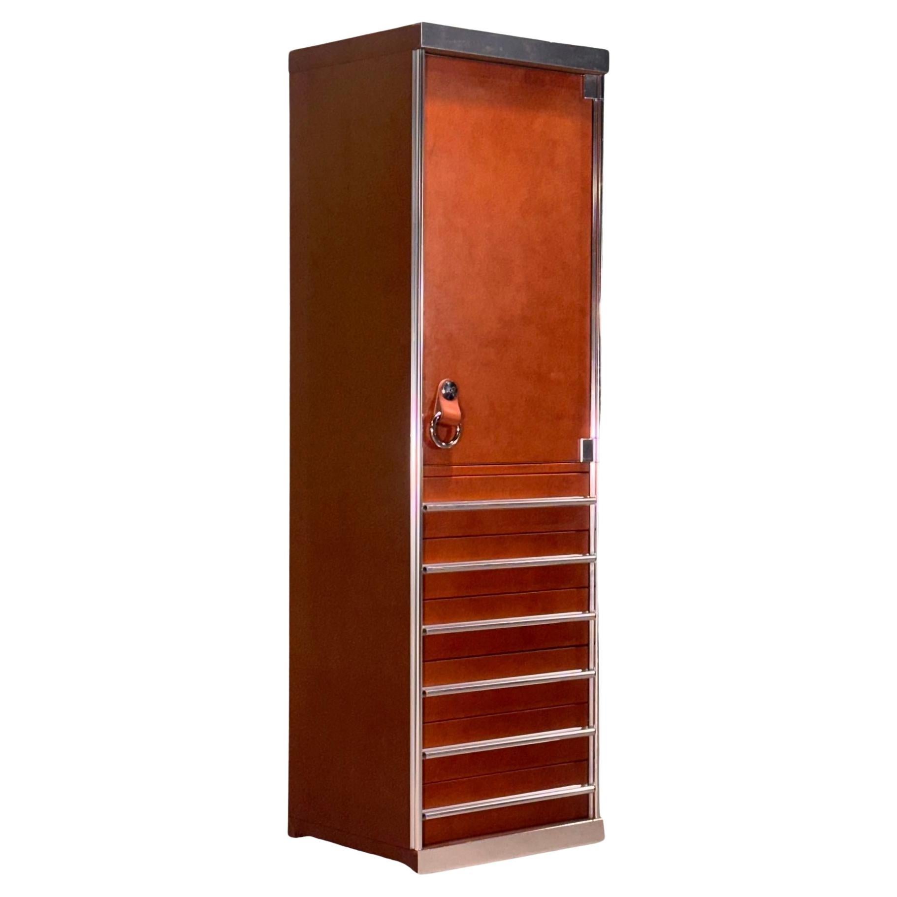 Wardrobe Cabinet/Bar by Guido Faleschini for Mariani/Pace, Italy 1970 For Sale