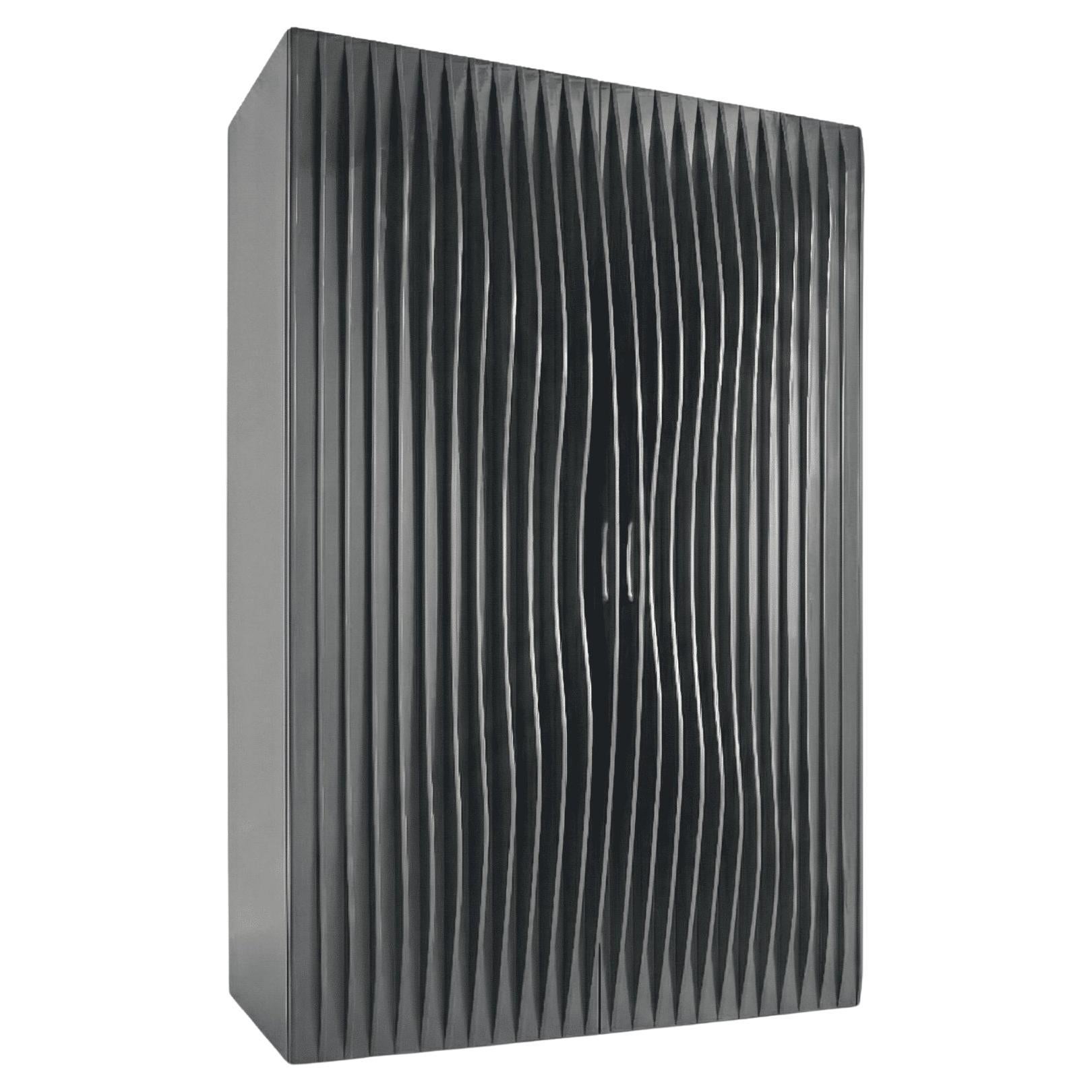 Wardrobe Casamania 
Horm Blend design Karim Rashid - Graphite in vendita