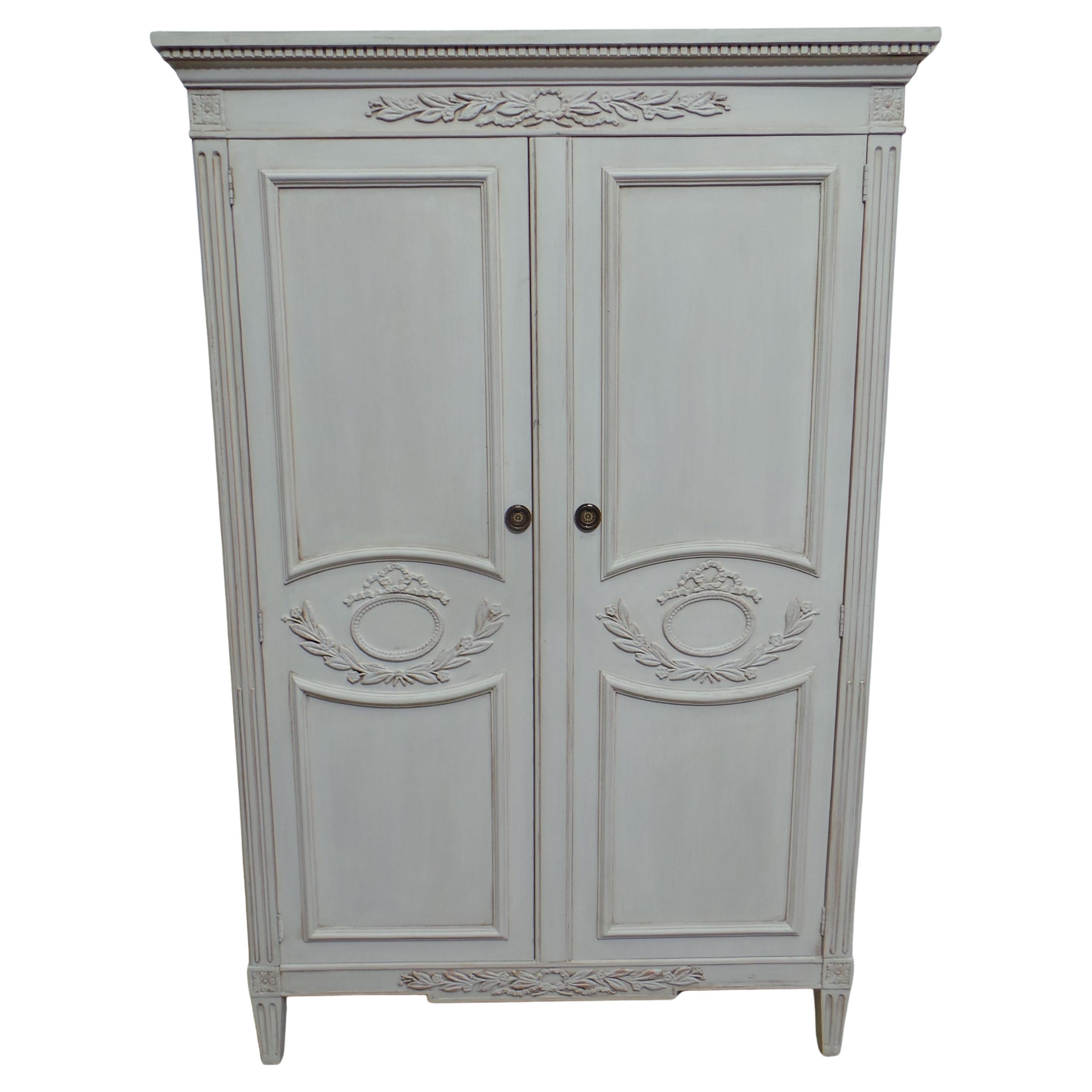 Wardrobe Gustavian Style