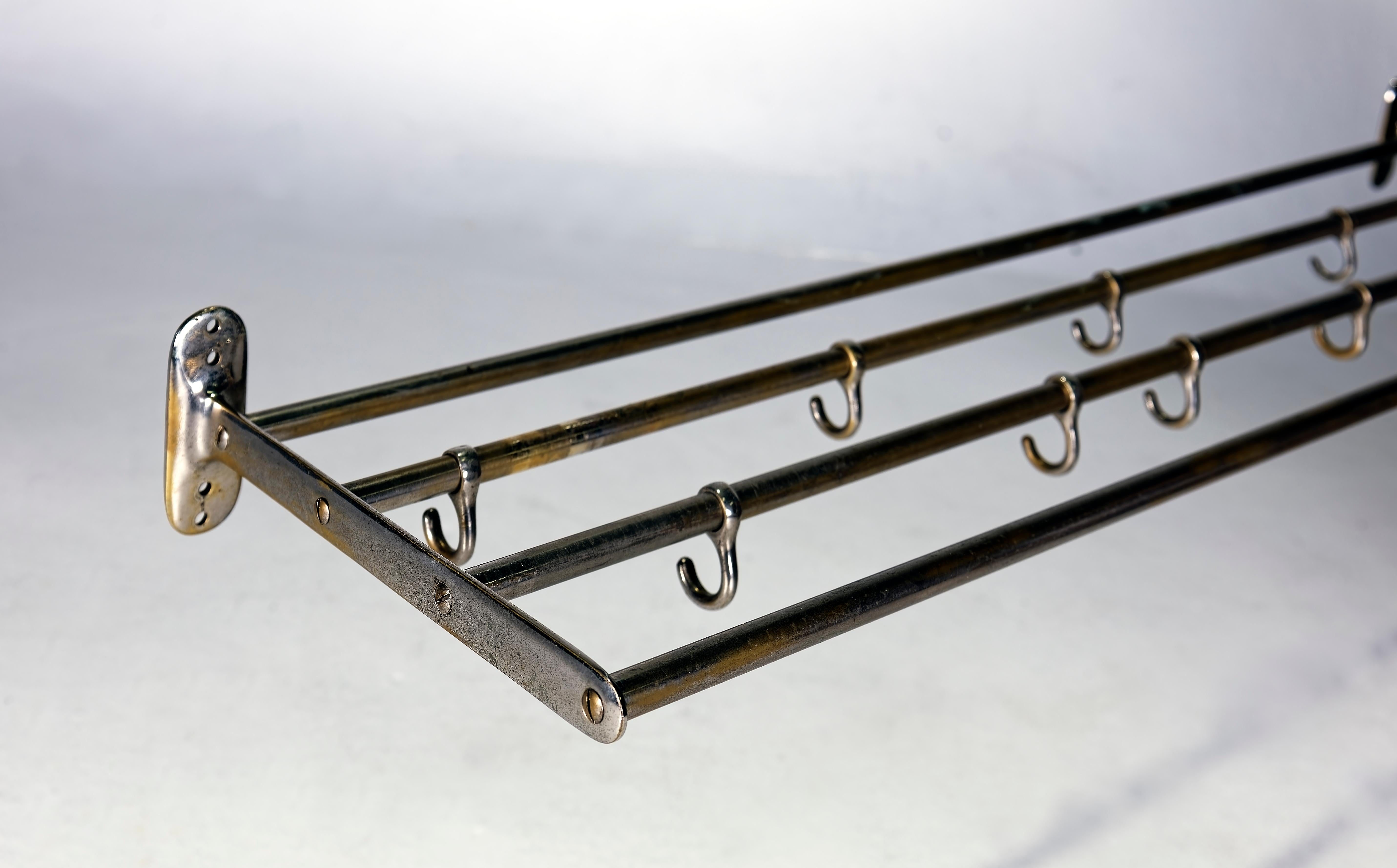 Wardrobe Hat Coat Rack by Karl Hagenauer 1932, Max Fellerer, Original Invoice For Sale 5