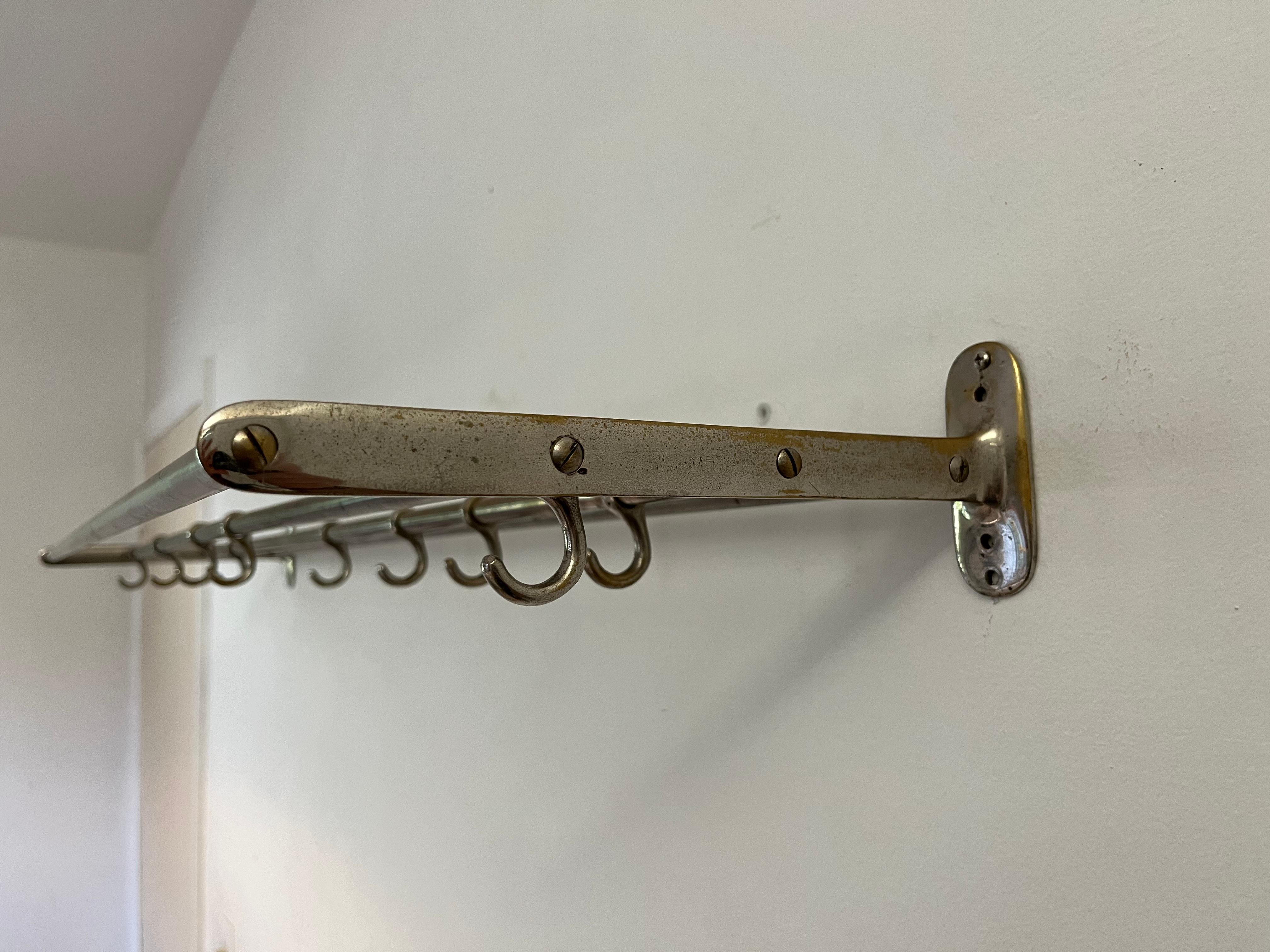 Bauhaus Wardrobe Hat Coat Rack by Karl Hagenauer 1932, Max Fellerer, Original Invoice For Sale