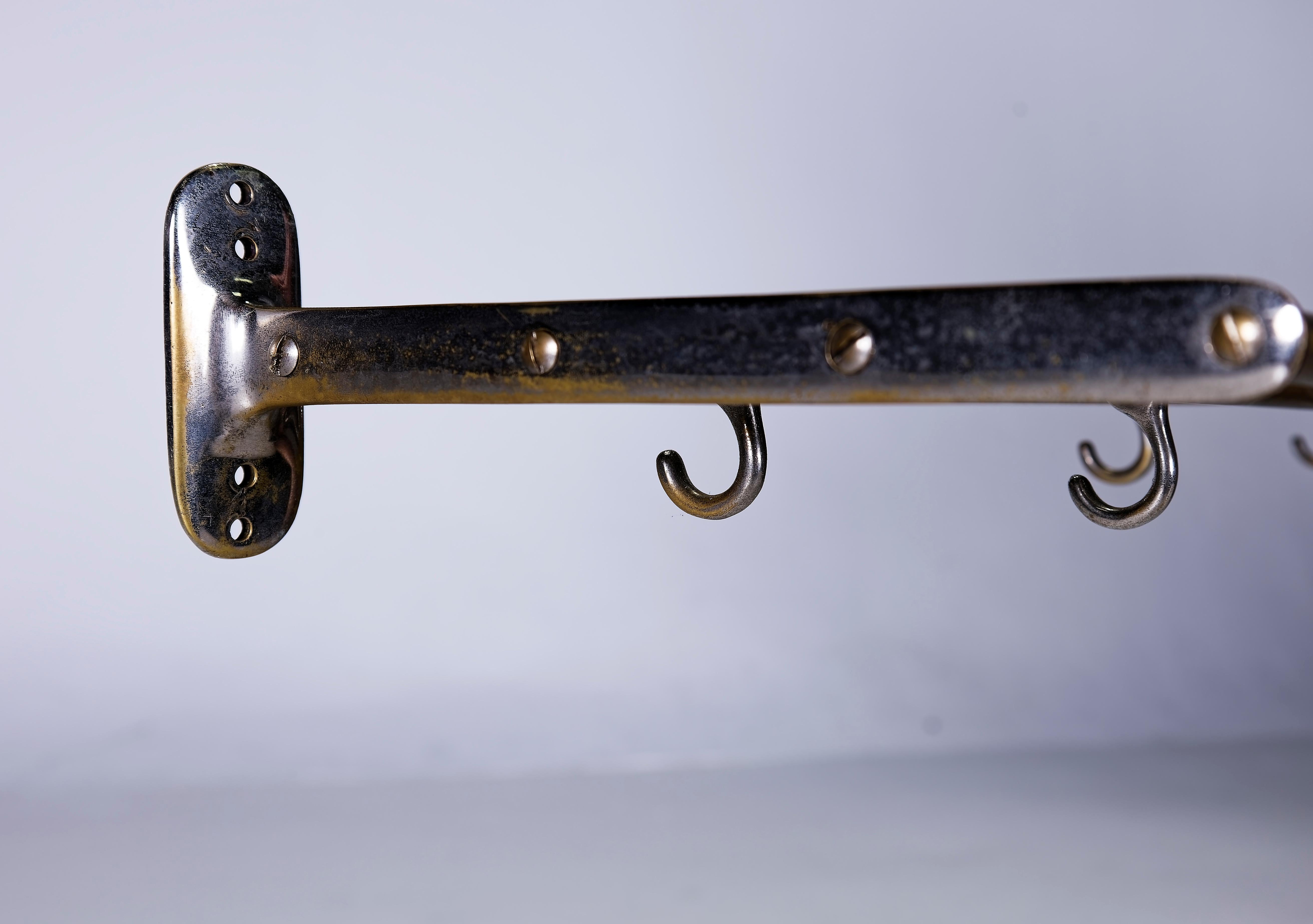 Wardrobe Hat Coat Rack by Karl Hagenauer 1932, Max Fellerer, Original Invoice For Sale 1