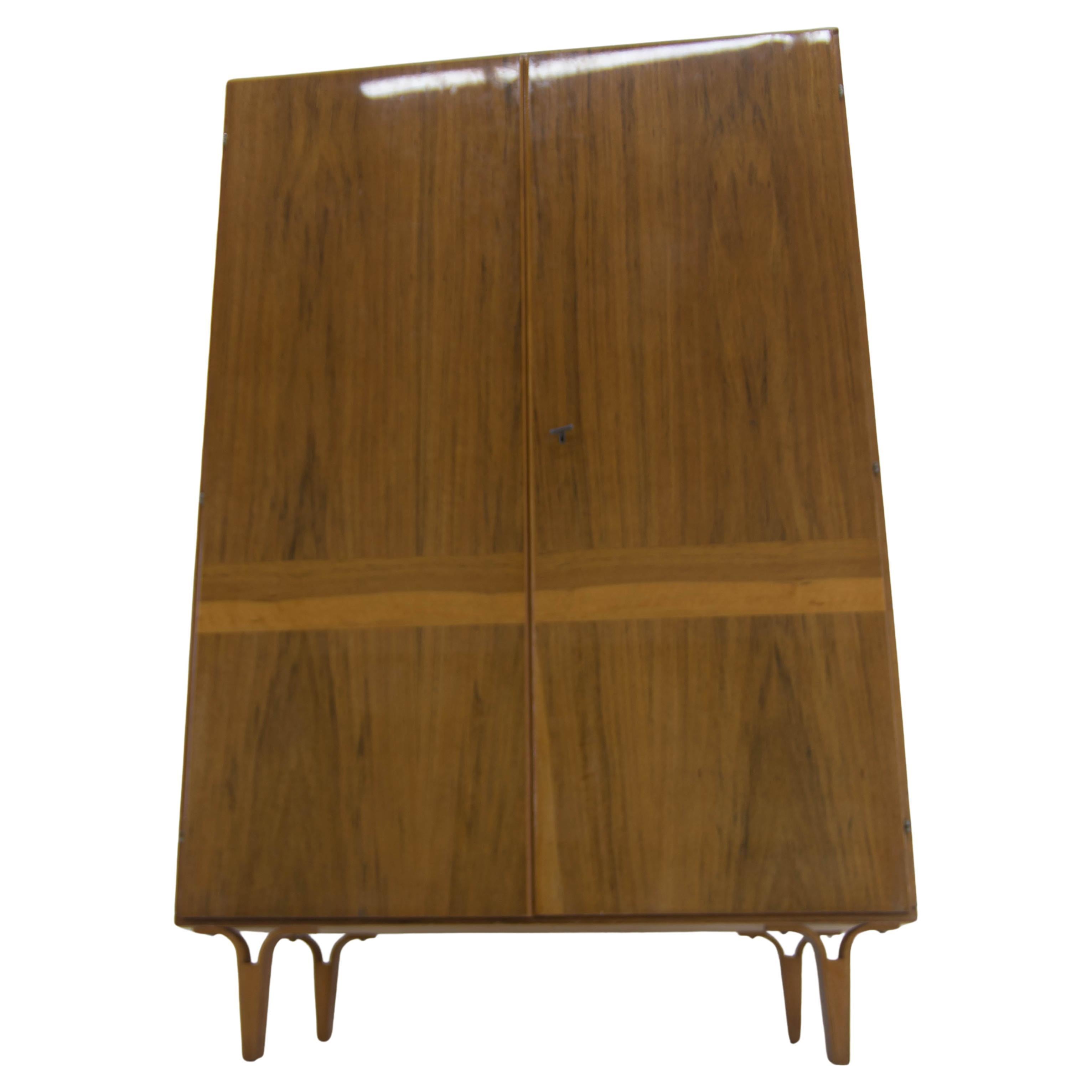 Wardrobe in High Gloss Finish by Mezulanik for Novy Domov, 1970s