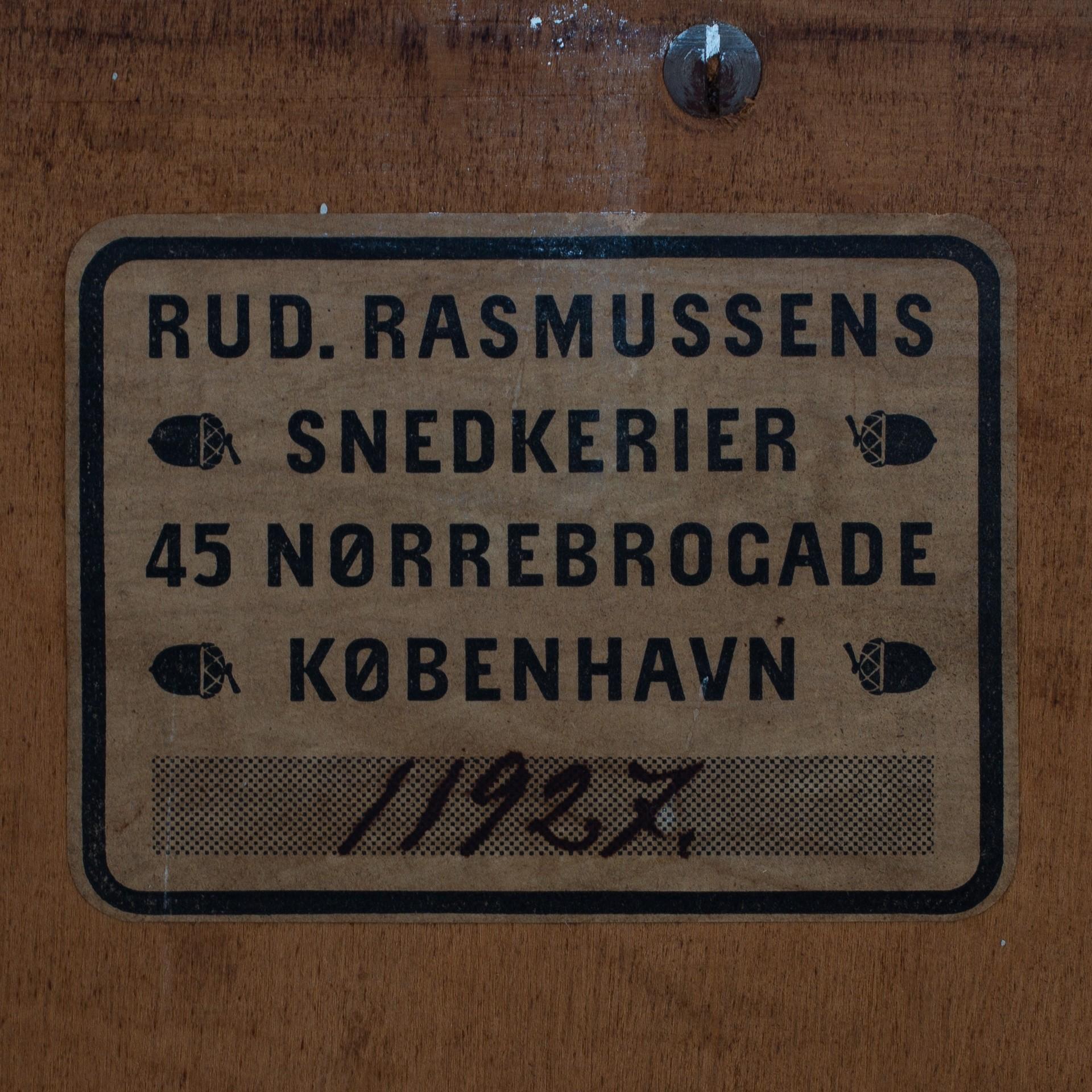 Wardrobe in Oak by Rud Rasmussen In Fair Condition In Copenhagen, DK