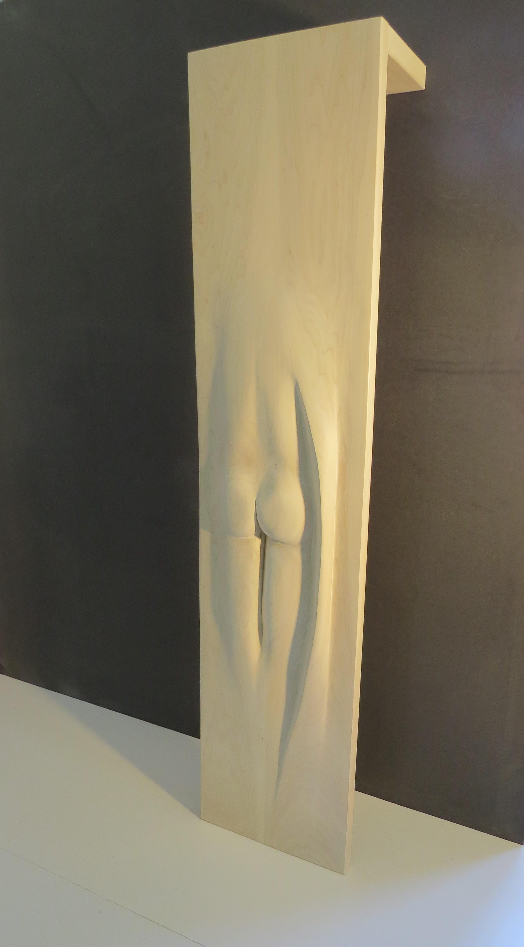 Coat Rack, Solid Wood, Sensual Act, one-of-a-kind, Handcrafted in Germany 1