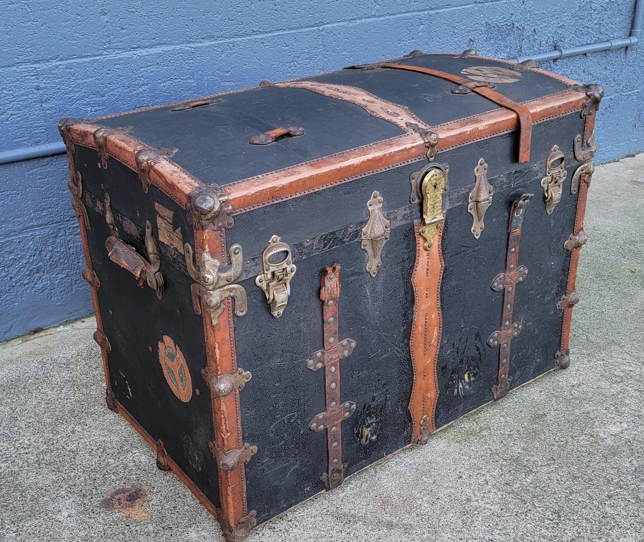 1920 steamer trunk value