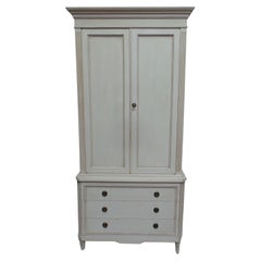 Wardrobe Swedish Gustavian Style