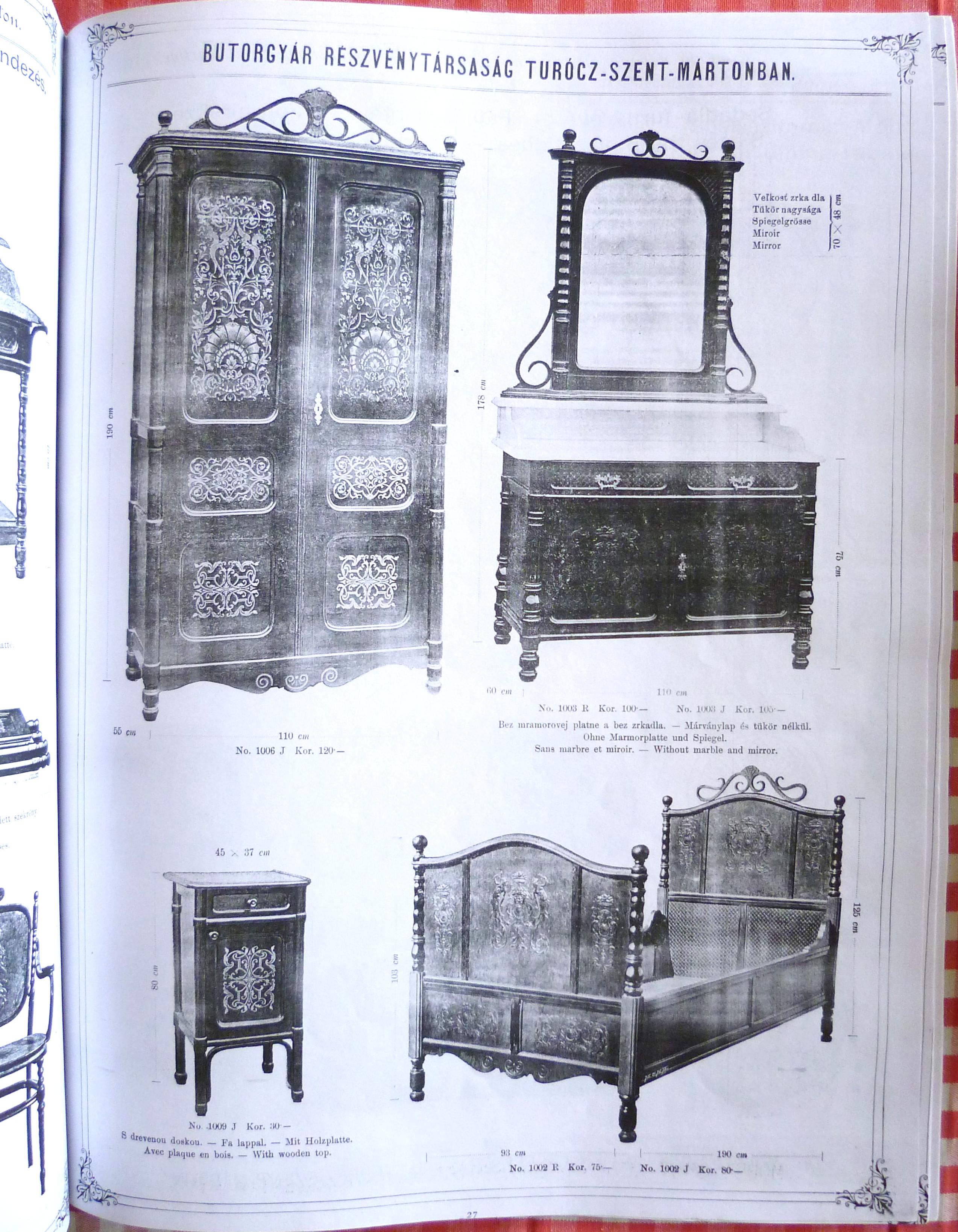 Wardrobe Thonet, circa 1900 4