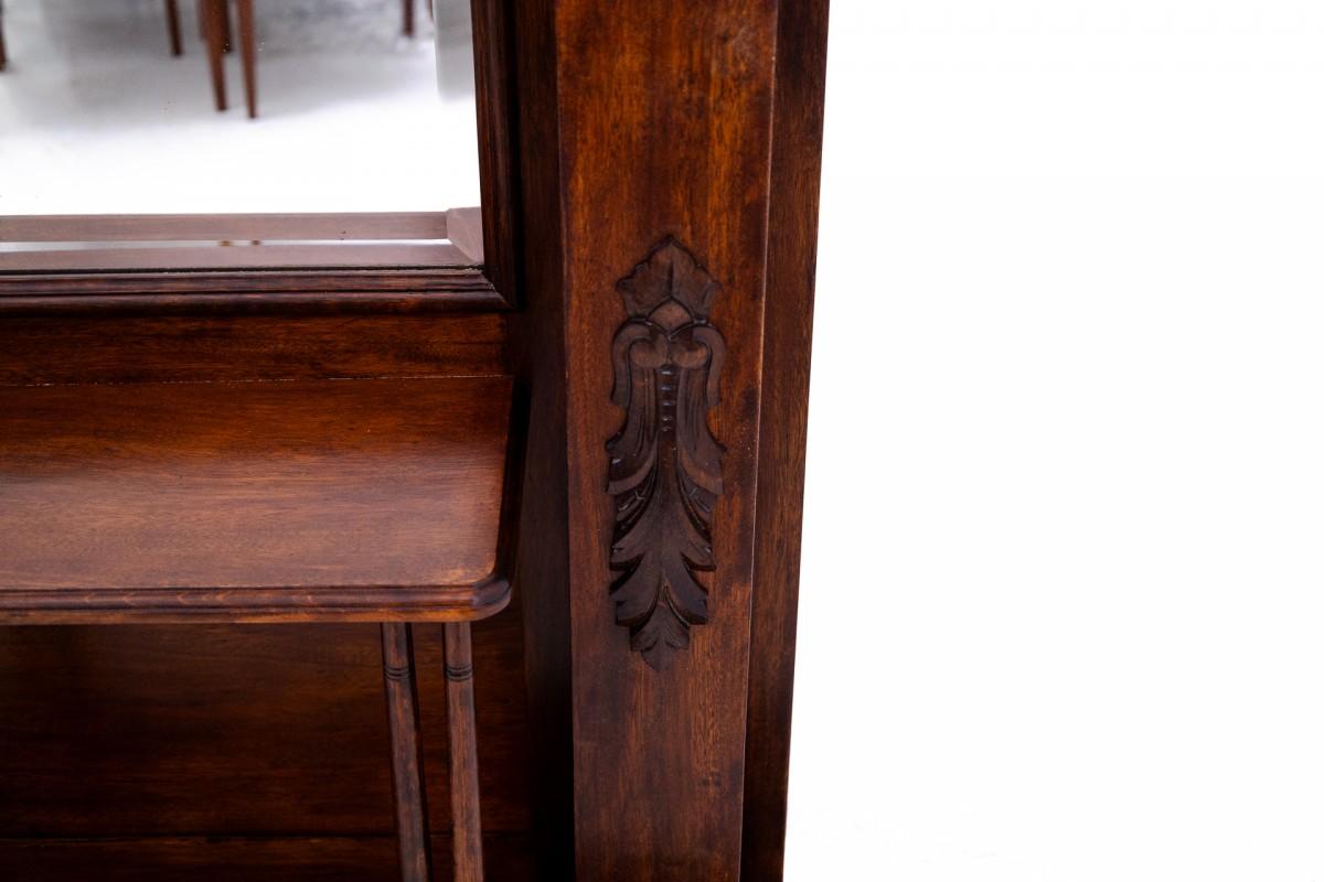 Kleiderschrank, Westeuropa, um 1920. im Zustand „Gut“ im Angebot in Chorzów, PL