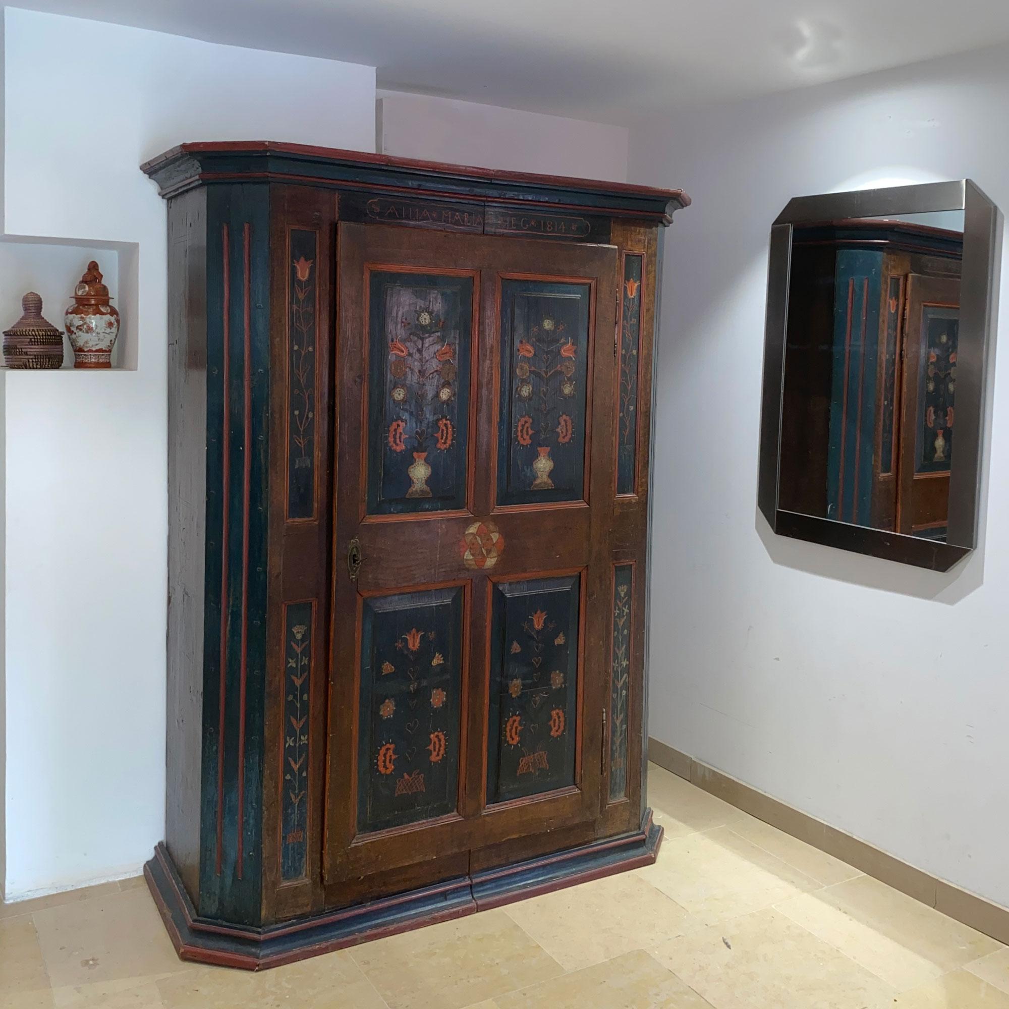 Artisanat Armoires du Ried, Alsace, 1814 en vente