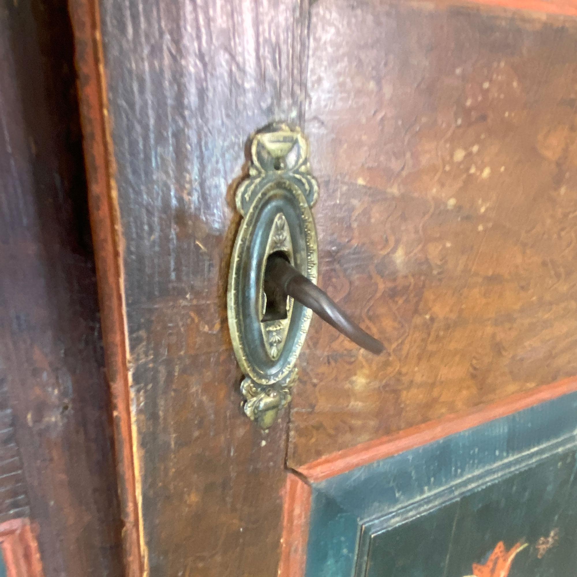 Armoires du Ried, Alsace, 1814 Bon état - En vente à Grenoble, FR