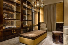 Wardrobes Structure Metal Solid Wood Decorative Handles Led Light Customizable