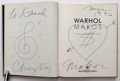 Warhol: A Personal Photographic Memoir (mit einer Zeichnung von Christopher Makos)