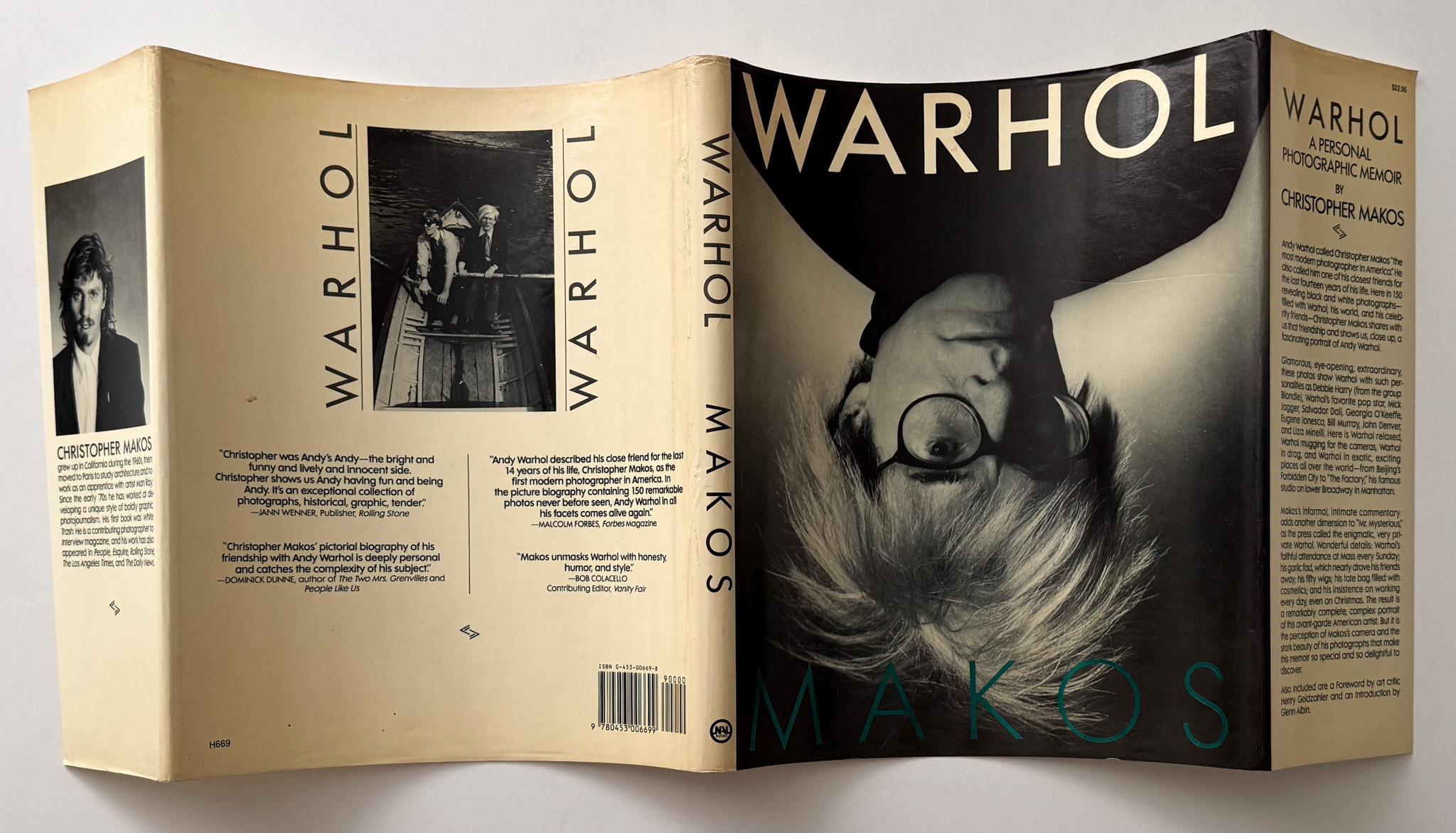 Moderne Warhol : A Personal Photographic Memoir (avec un dessin de Christopher Makos) en vente