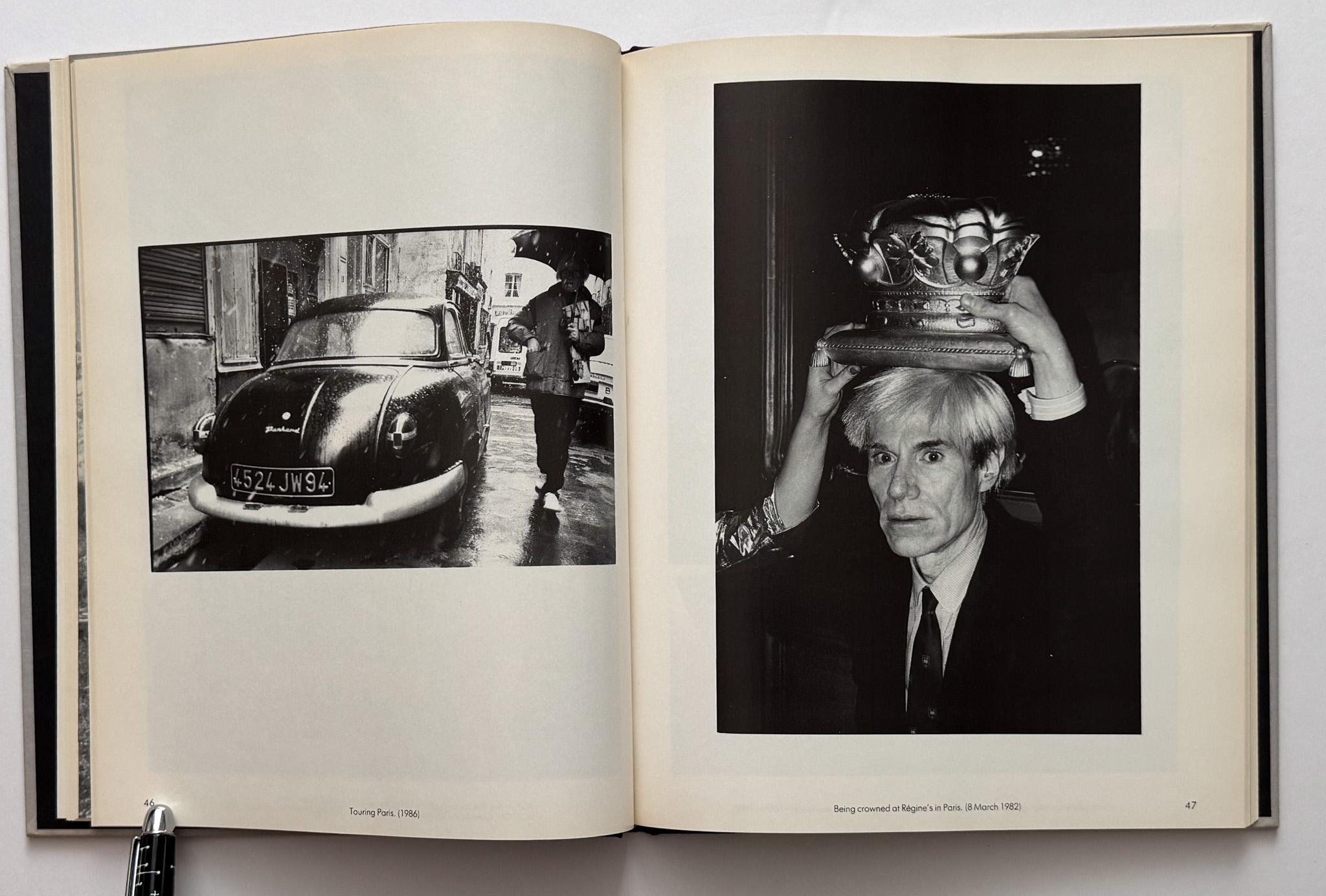Fin du 20e siècle Warhol : A Personal Photographic Memoir (avec un dessin de Christopher Makos) en vente