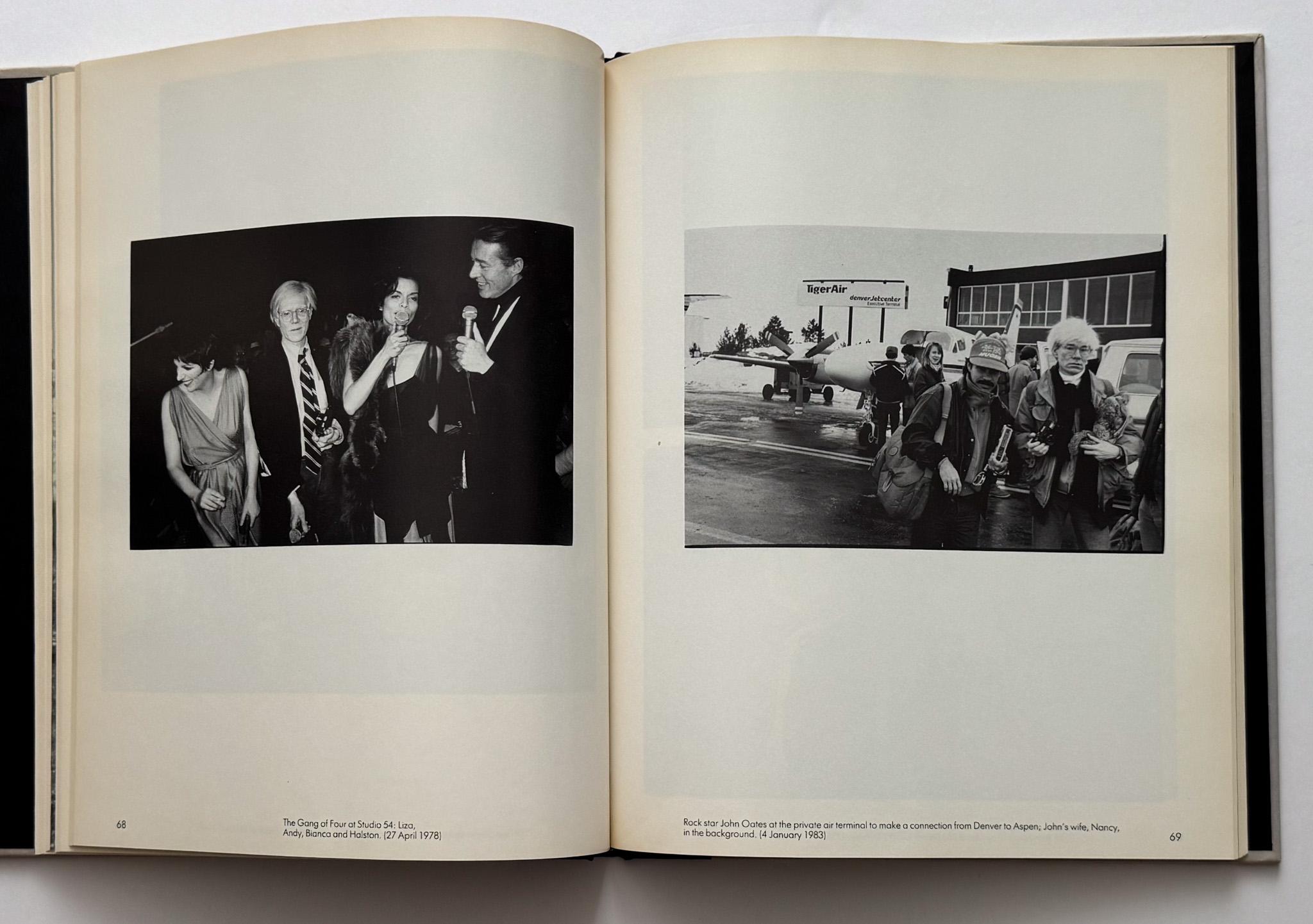 Papier Warhol : A Personal Photographic Memoir (avec un dessin de Christopher Makos) en vente
