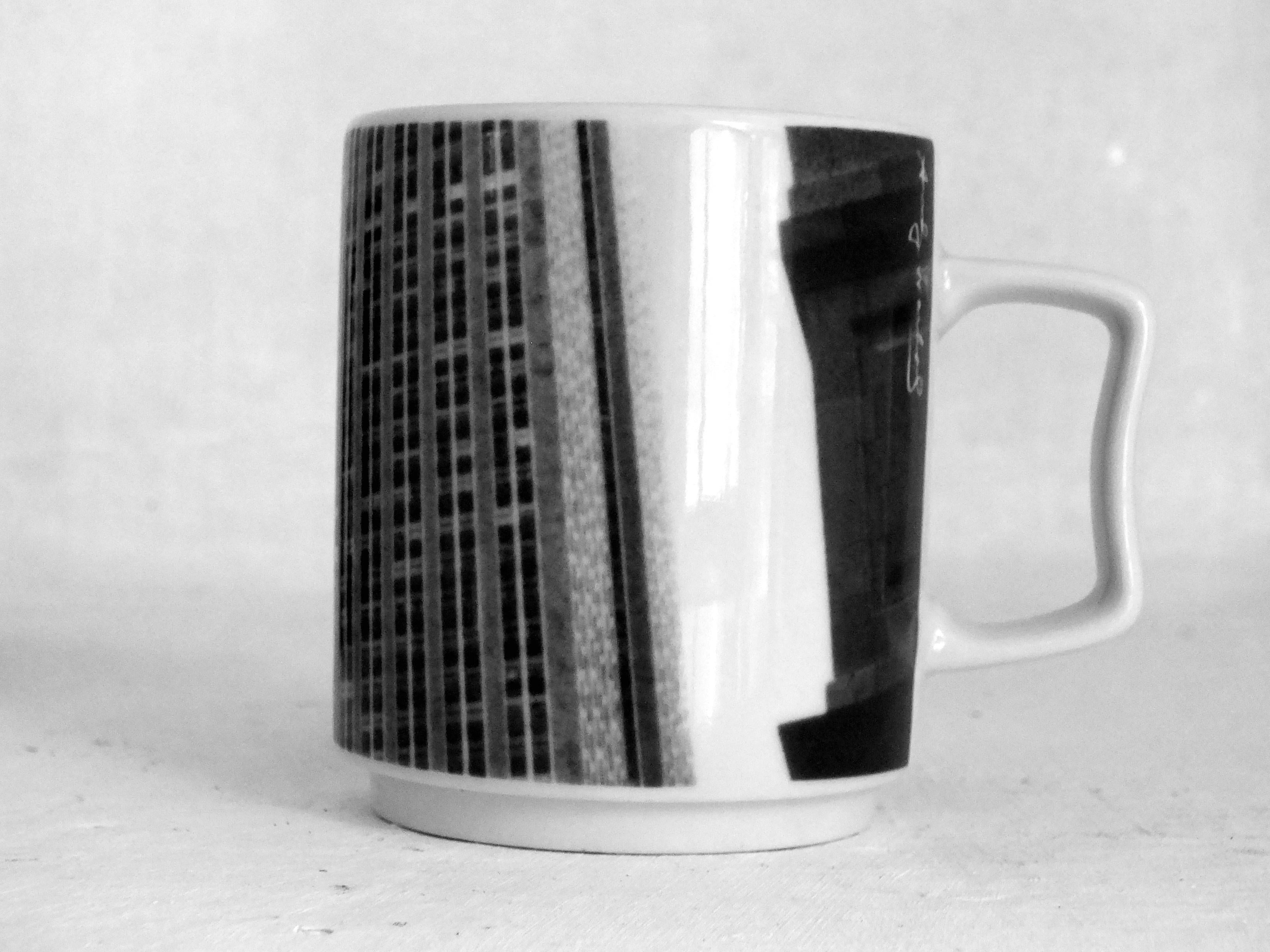 Andy Warhol Design Rosenthal Empire State Building in den Jahren '70 vier Porzellan im Angebot 3