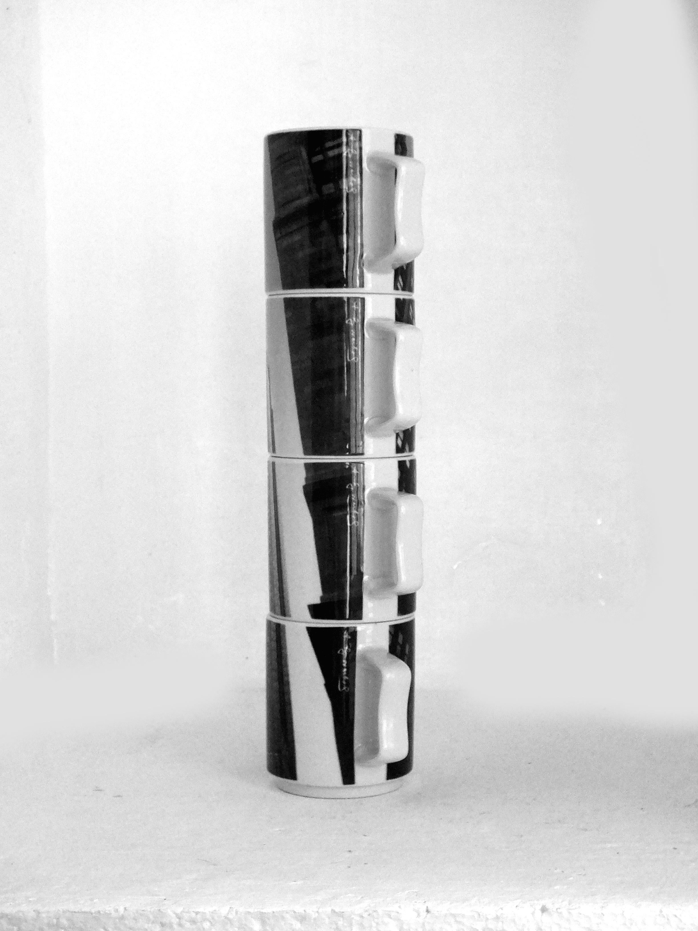 Andy Warhol Design Rosenthal Empire State Building in den Jahren '70 vier Porzellan (Italienisch) im Angebot