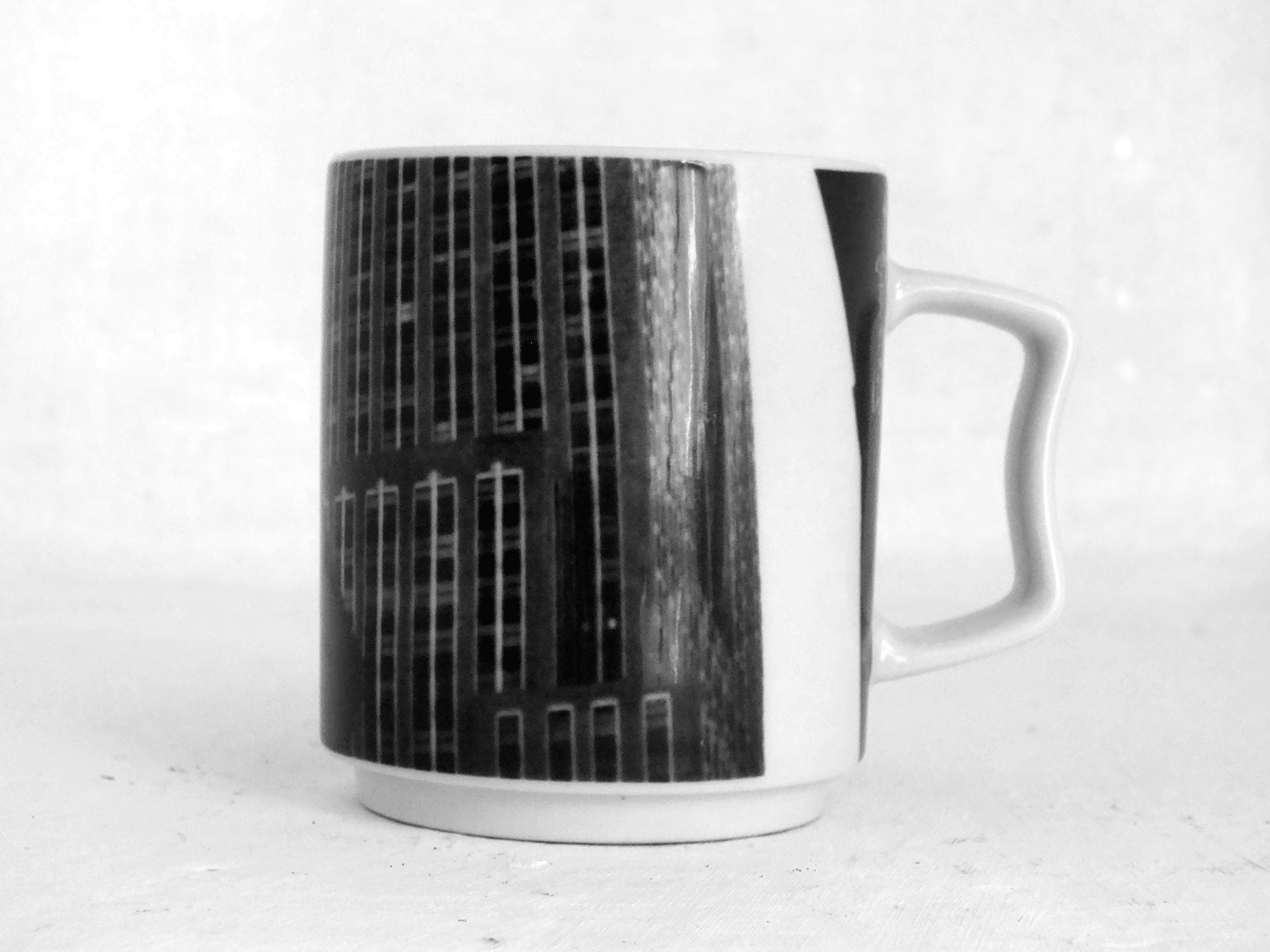 Andy Warhol Design Rosenthal Empire State Building in den Jahren '70 vier Porzellan im Angebot 1