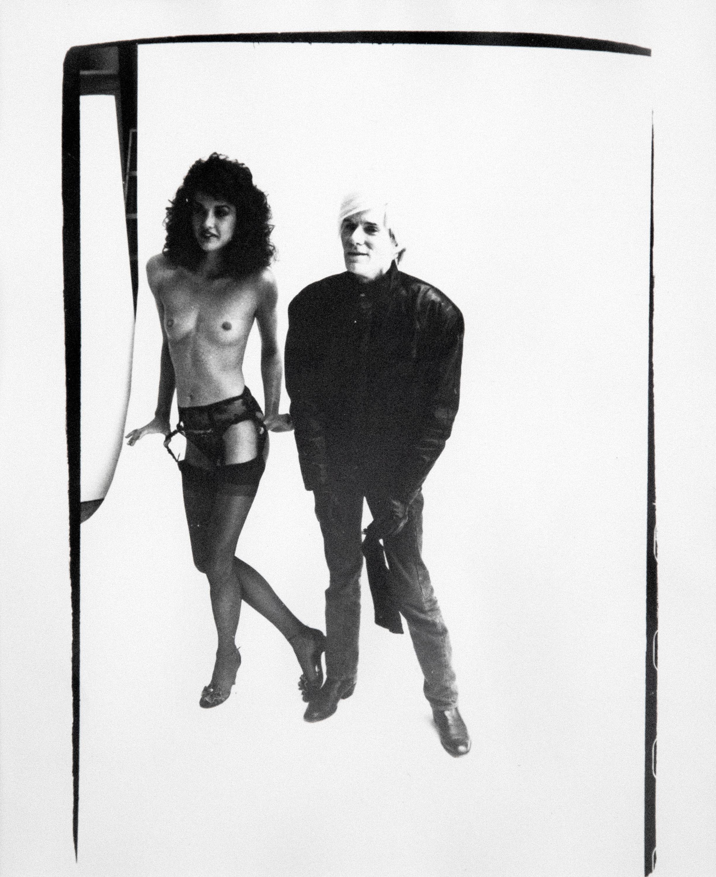 Andy Warhol and Janice Dickenson
