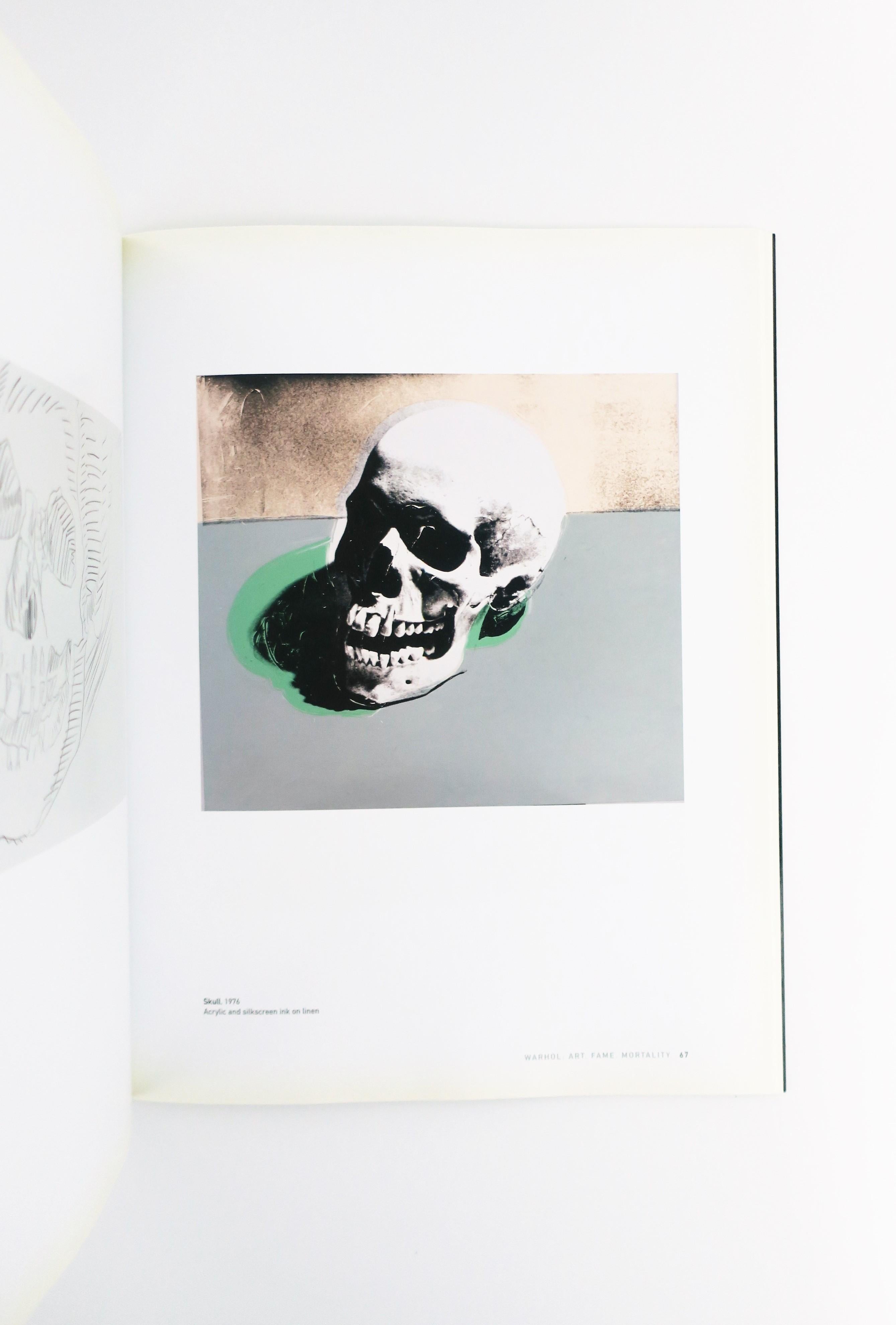 Warhol Art, Fame, Mortality, Exhibition Book 4