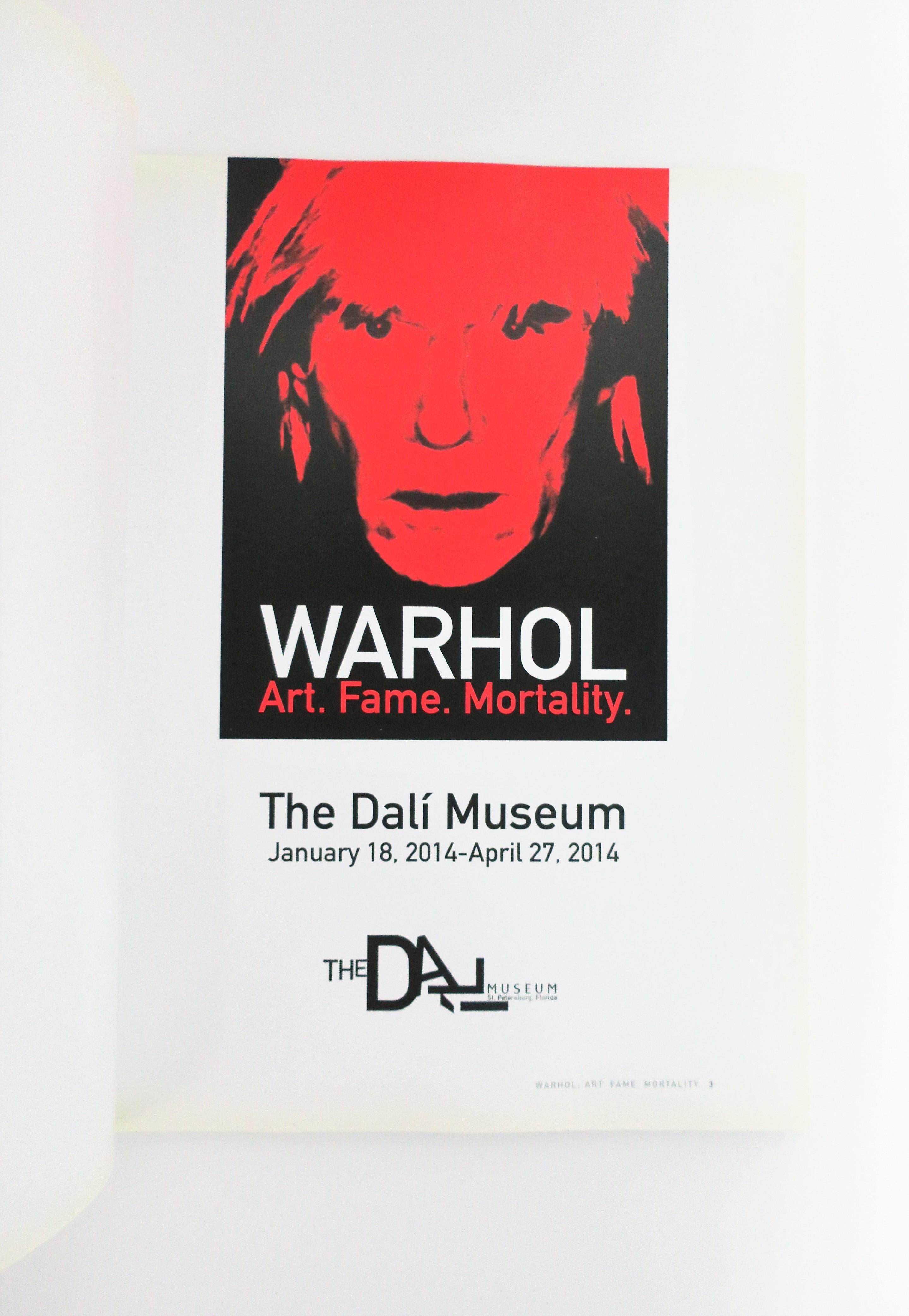 American Warhol Art, Fame, Mortality, Exhibition Book