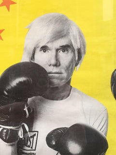 Warhol Basquiat Exhibition Poster, 1985