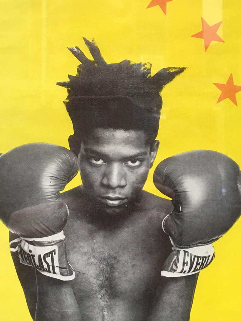 Warhol Basquiat Exhibition Poster, 1985 For Sale at 1stdibs