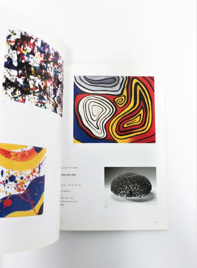 Warhol Cover Contemporary Art Sotheby's New York Catalog Book, 2001 For