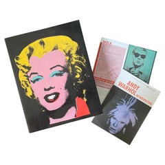 Warhol Retrospective Art Book and Exhibit Programs Moca LA 2002