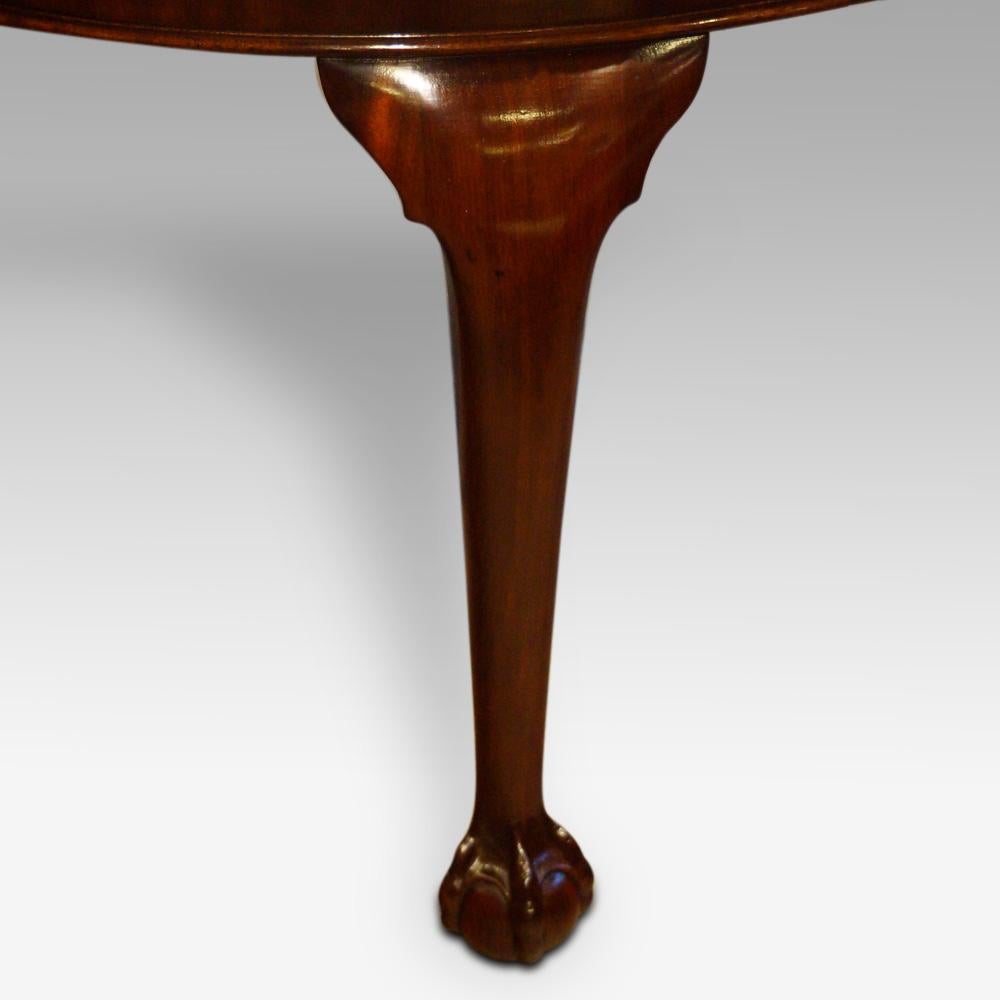 Waring and Gillow Mahogany Extending Dining Table For Sale 4