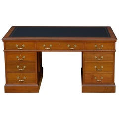 Antique Warings Walnut Partner's Desk