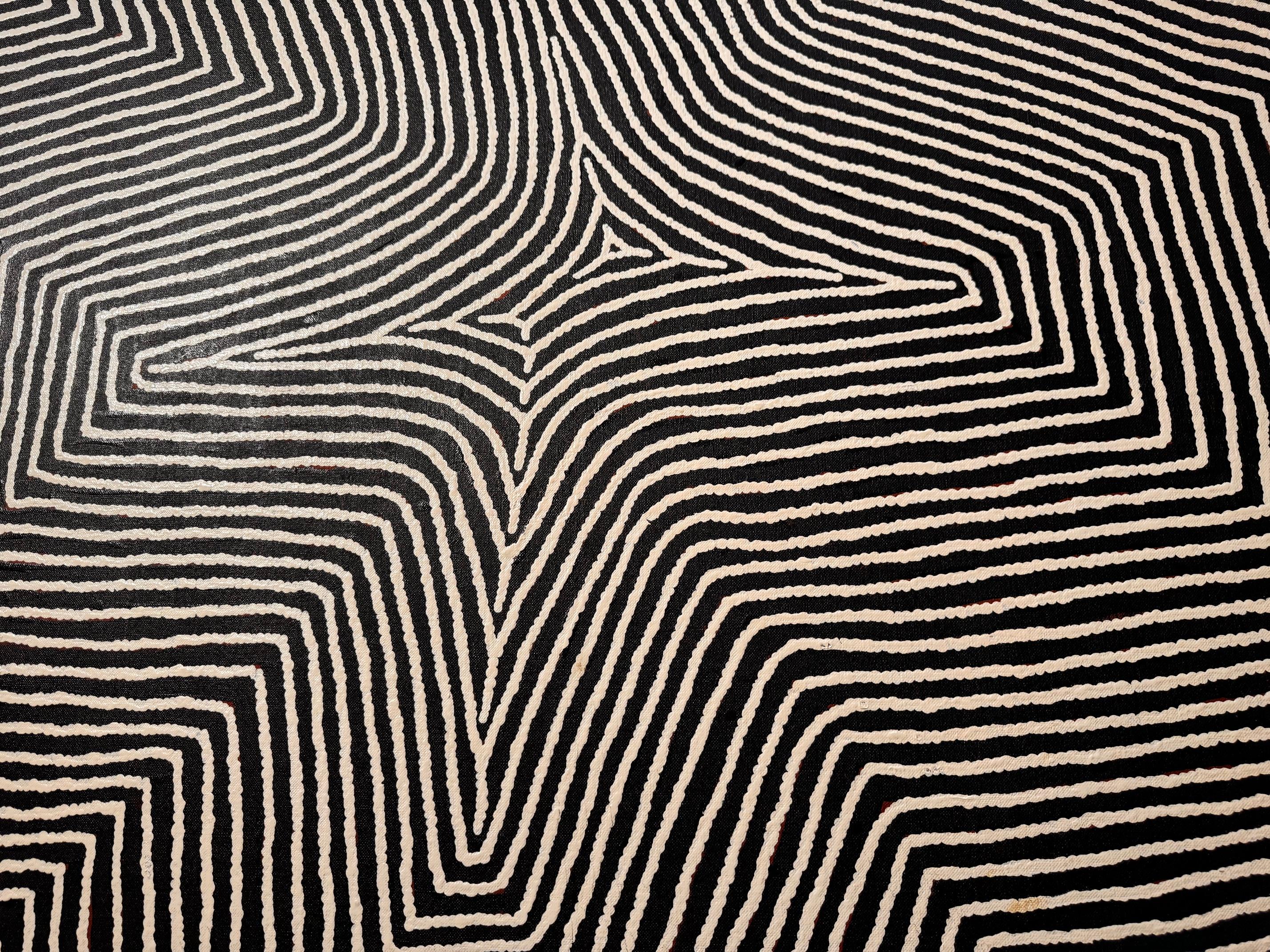 Tingari - Painting di Warlimpirrnga Tjapaltjarri