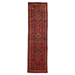 Retro Persian Hamadan Rug Carpet Runner