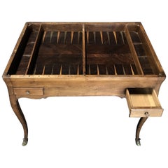Warm and Wonderful 19th Century Antique Walnut Game or Side Table