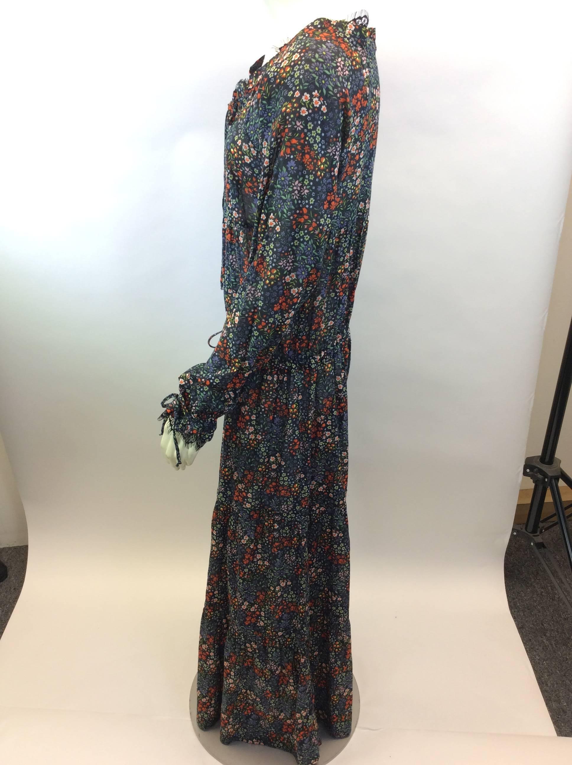 Warm Floral Cotton Jumpsuit With Lace Detail NWT
$187
100% Cotton
Size Small
Length 57
