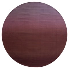 21st Cent Resistant Round Warm Red Sunset Hues Teppich von Deanna Comellini ø 400 cm