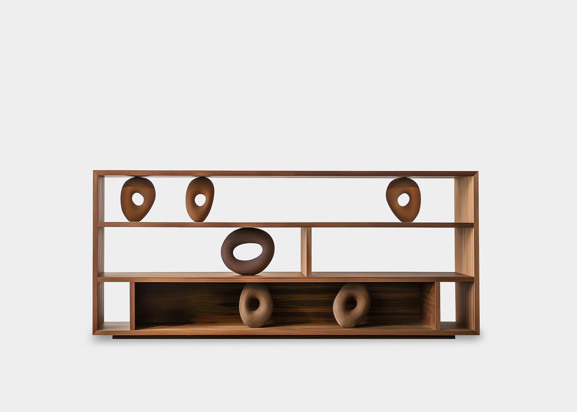 Warm Wood Credenza 14, NONO's Sereno Design, Dekorative Pieces

-

Sereno Collection'S
Entwurf von Joel Escalona für NONO

Wenn Zweckmäßigkeit zur Kunst wird, ist das Ergebnis die Collection'S von Joel Escalona für NONO. Diese Collection'S definiert