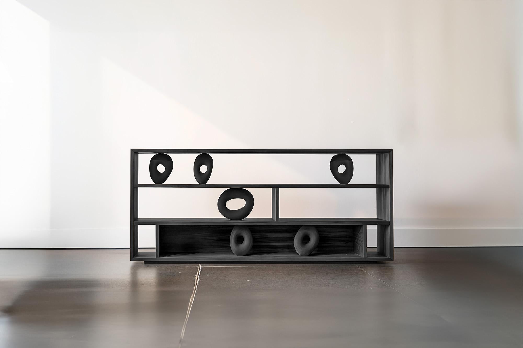 Warm Wood Credenza 14, NONO's Sereno Design, Dekorative Pieces im Zustand „Neu“ im Angebot in Ciudad de México, CDMX