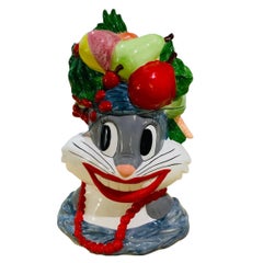 Warner Bros, Looney Tunes Bugs Bunny Carmen Miranda Cookie JAR